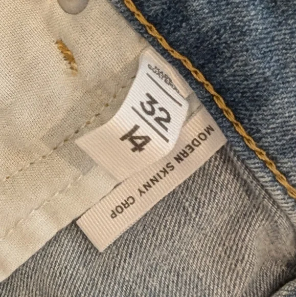 Loft Modern Skinny Crop Jeans - Picture 4 of 10